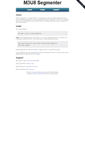 Mobile Screenshot of m3u8-segmenter.inodes.org